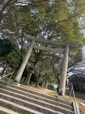 梶返天満宮の鳥居