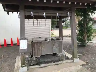 青渭神社の手水舎