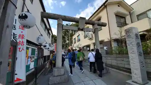 川越熊野神社の鳥居