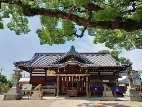 百舌鳥八幡宮の本殿