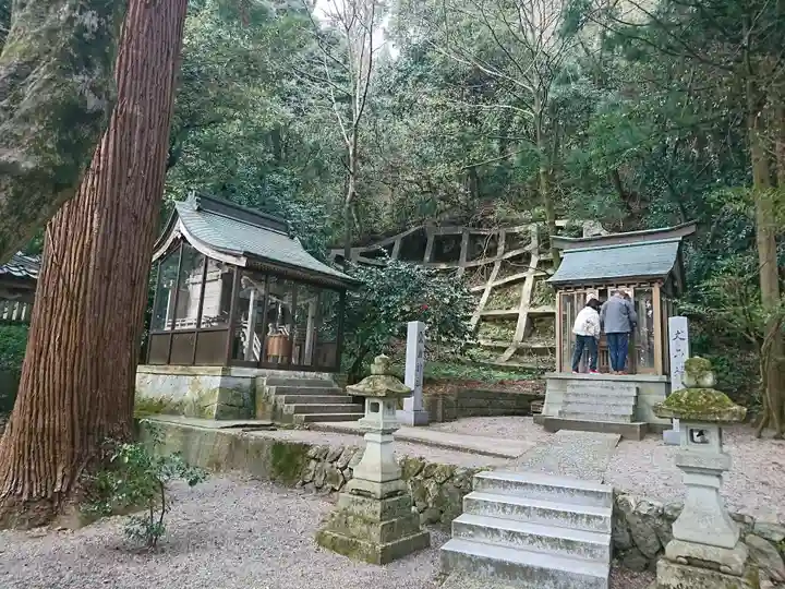 金剱宮の末社・摂社