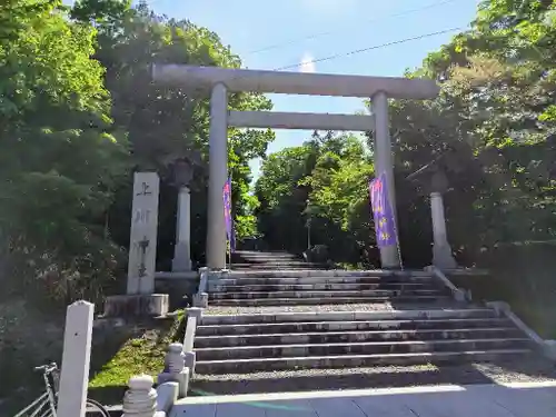 上川神社の鳥居