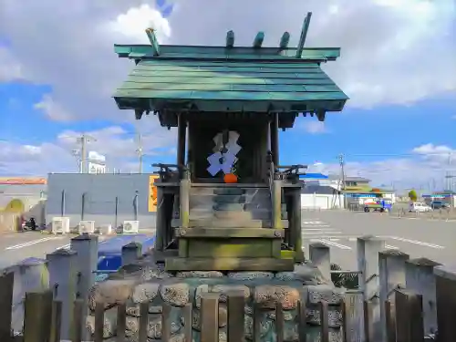 姥ヶ森社の本殿・本堂