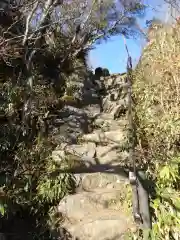 筑波山神社 男体山御本殿の周辺