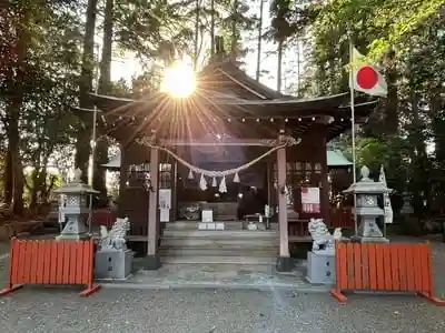 加江田神社の本殿