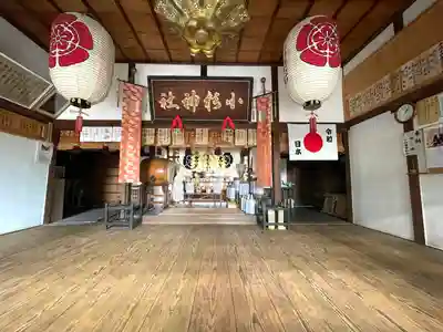 小杉神社の本殿・本堂