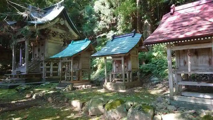 鳥海山大物忌神社蕨岡口ノ宮の末社・摂社