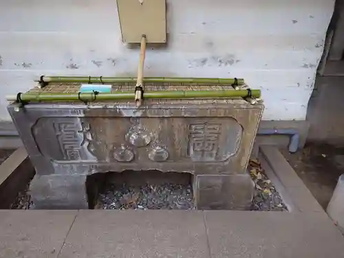 櫻田神社の手水舎