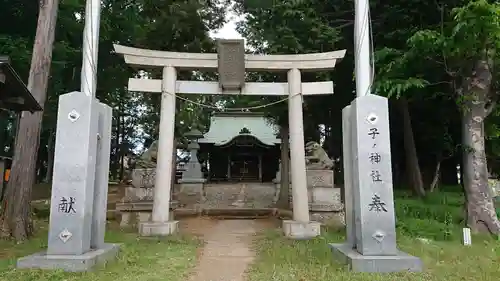 子ノ神社の鳥居