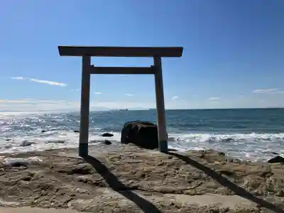 つぶてヶ浦鳥居（伊勢神宮遥拝所）の鳥居