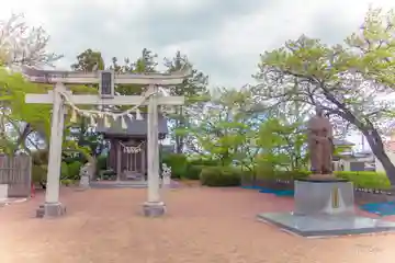 中新田城跡・八幡神社(宮城県)