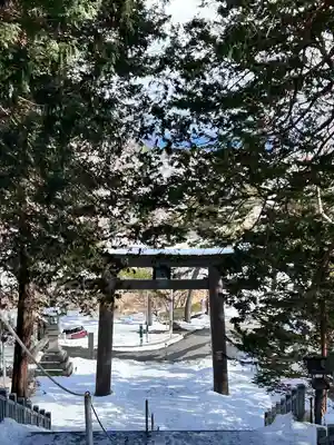 函館八幡宮の鳥居