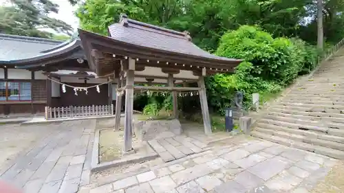 古四王神社の手水舎