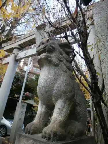 小野照崎神社の狛犬