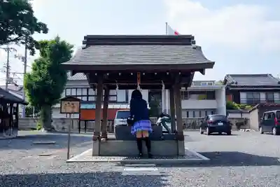 徳守神社の手水舎