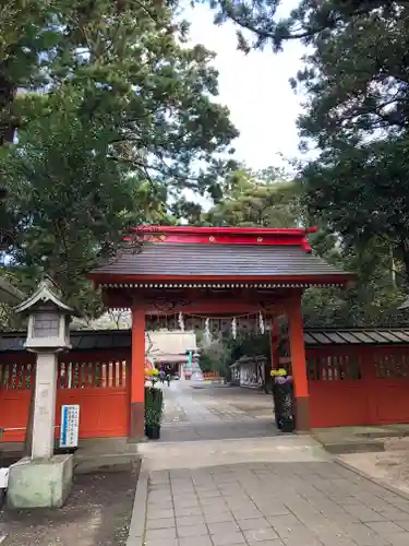 息栖神社の山門