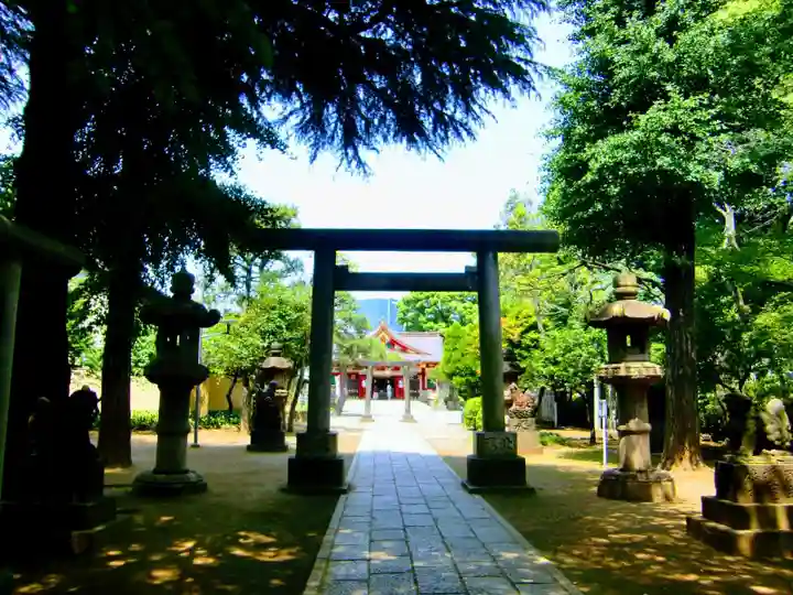 品川神社の鳥居
