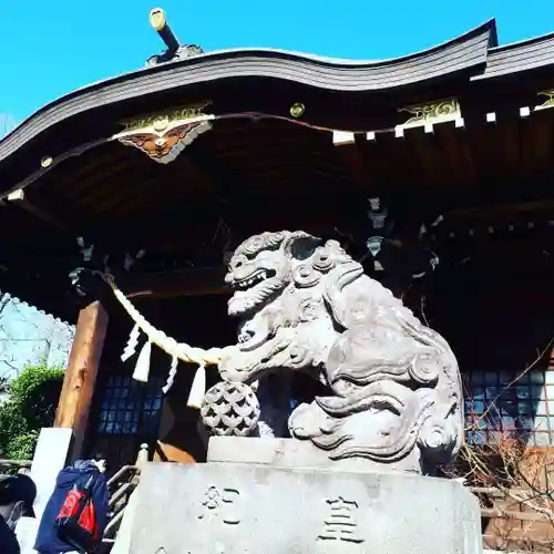 行田八幡神社の狛犬