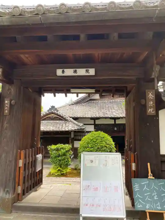 養徳院の山門・神門