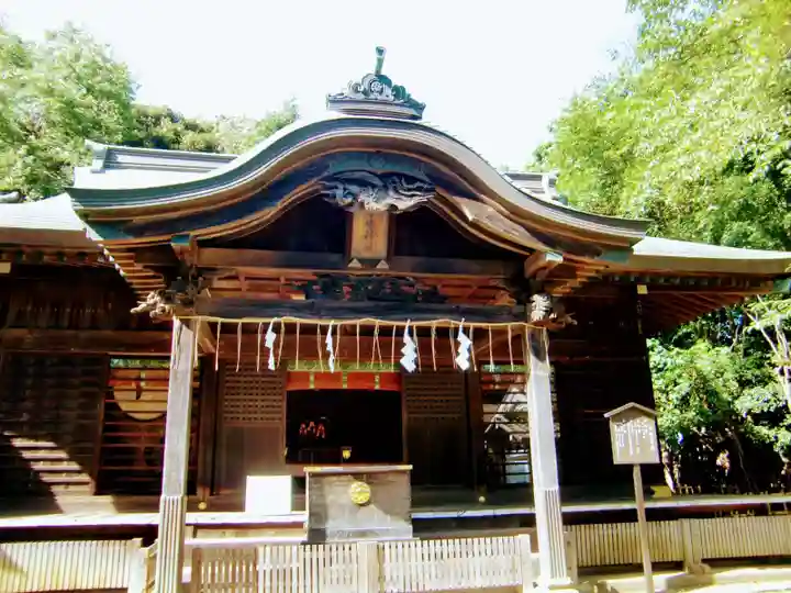 畑子安神社の本殿・本堂
