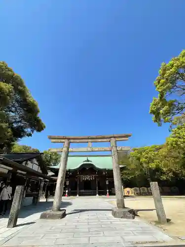 唐津神社の鳥居