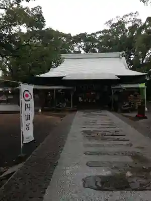 諫早神社(九州総守護 四面宮)の本殿・本堂