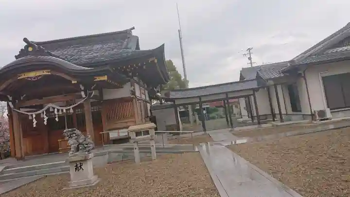 日置八幡宮の本殿・本堂