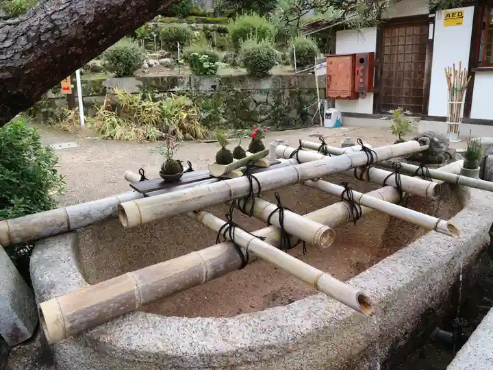 長谷寺の手水舎