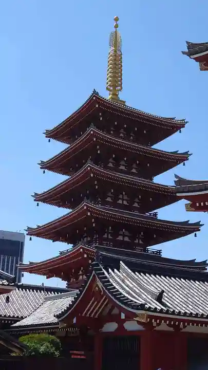 浅草寺の塔