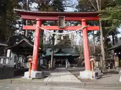 小室浅間神社の鳥居