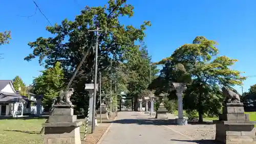 芽室神社の景色