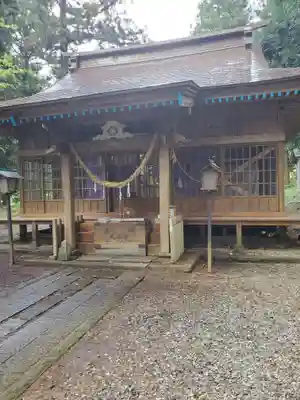 白河神社の本殿・本堂