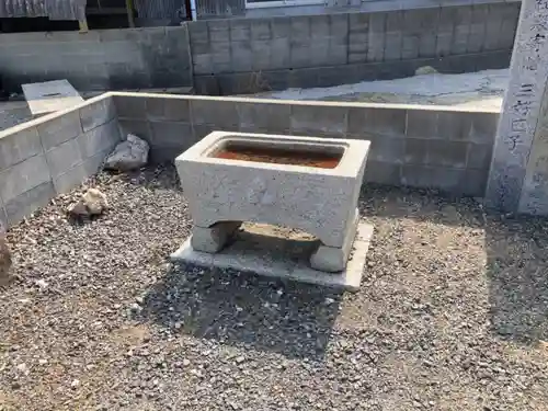 蛭子神社の手水舎