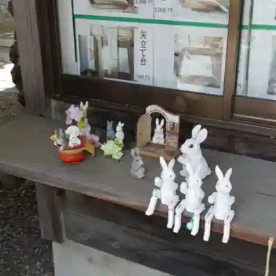 彌彦神社　(伊夜日子神社)の像