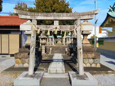 六社神社の鳥居