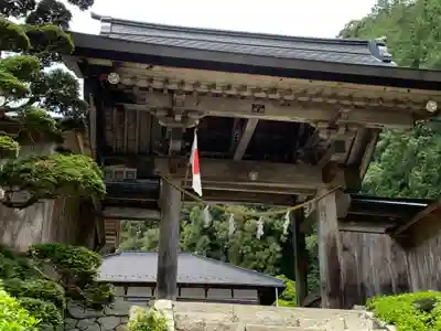 賀蘇山神社の山門・神門