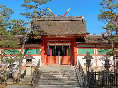 吉田神社の本殿・本堂
