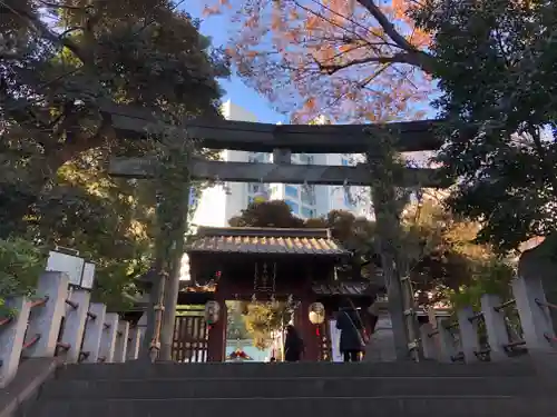 金王八幡宮の鳥居