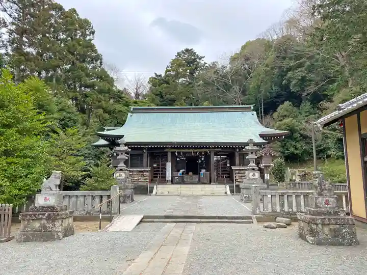 川勾神社の本殿・本堂