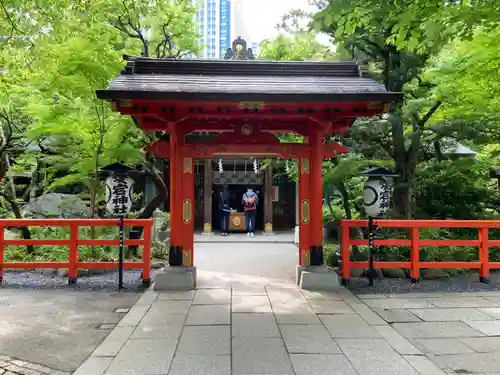 愛宕神社の山門