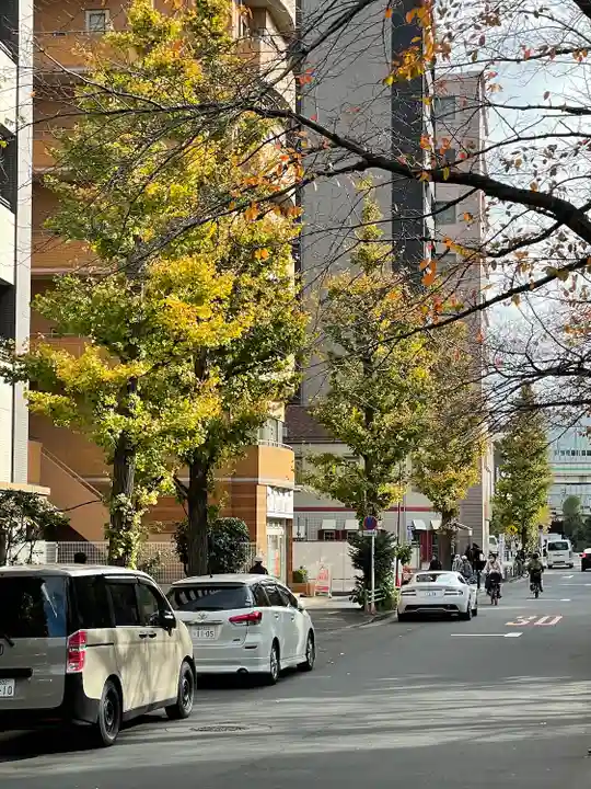 椙森神社の周辺