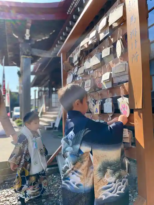 伊達神社の絵馬