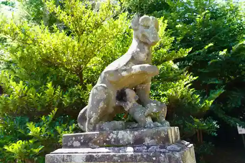 神炊館神社 ⁂奥州須賀川総鎮守⁂の狛犬