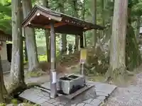 甲斐駒ヶ岳神社の手水舎