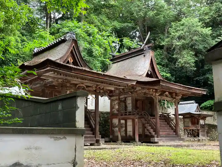 矢田坐久志玉比古神社の本殿・本堂