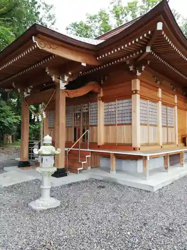 阿久津「田村神社」（郡山市阿久津町）旧社名：伊豆箱根三嶋三社の本殿