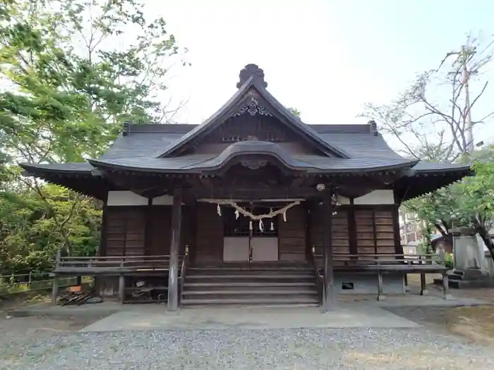 建神社の本殿