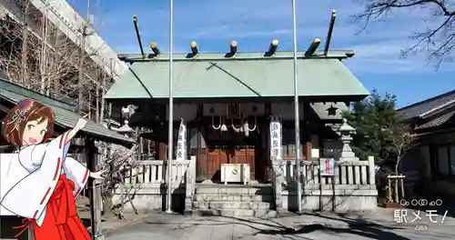 小菅神社の本殿・本堂