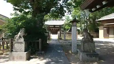豊田神社の狛犬