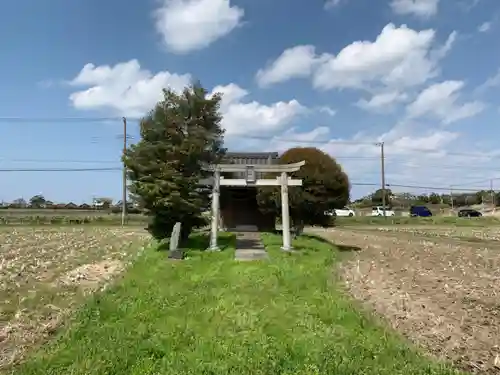 大入神社の鳥居